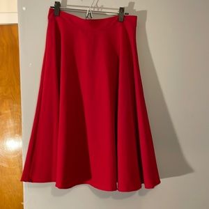 Rock steady red skirt